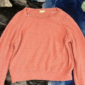 Xs pink sweater